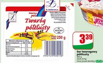 Dino Ser twarogowy półtłusty Łobżenica oferta
