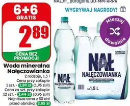 Dino Woda mineralna Nałęczowianka oferta