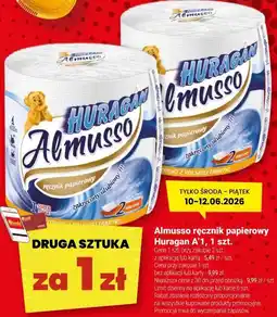 Twój Market Almusso ręcznik papierowy Huragan A'1, 1 szt oferta