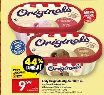 Twój Market Lody Originals Algida oferta