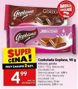 Twój Market Czekolada Goplana oferta