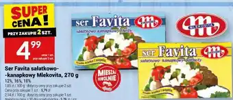 Twój Market Ser Favita sałatkowo-kanapkowy Mlekovita oferta