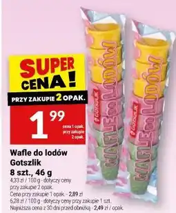 Twój Market Wafle do lodów Gotszlik oferta