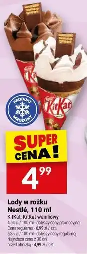 Twój Market Lody w rożku Nestlé oferta