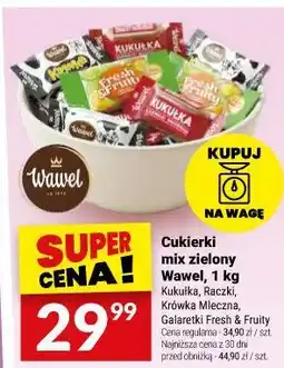 Twój Market Cukierki mix zielony Wawel oferta