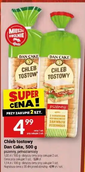 Twój Market Chleb tostowy Dan Cake oferta