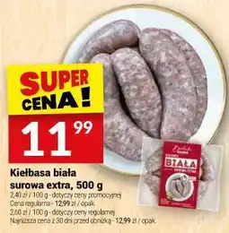 Twój Market Kiełbasa biała surowa extra oferta