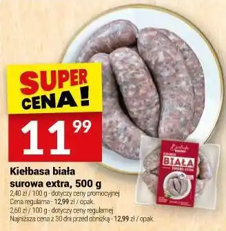Twój Market Kiełbasa biała surowa extra oferta