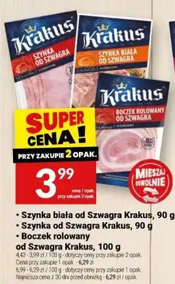 Twój Market Szynka biała od Szwagra Krakus oferta