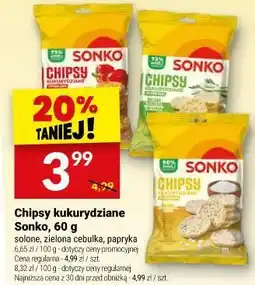 Twój Market Chipsy kukurydziane Sonko oferta