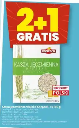 Twój Market Kasza jęczmienna wiejska Konpack oferta