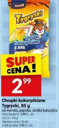 Twój Market Chrupki kukurydziane Tygryski oferta