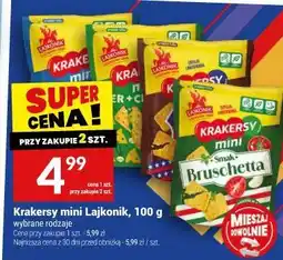 Twój Market Krakersy mini Lajkonik oferta
