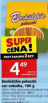Twój Market Beskidzkie paluszki ser-cebulka oferta