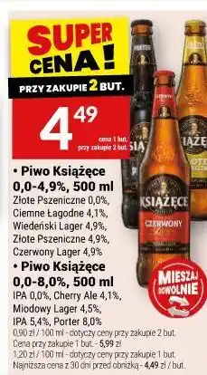Twój Market Piwo Książęce 0,0-4,9% oferta