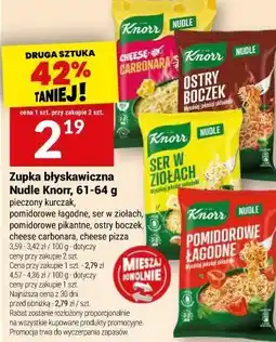 Twój Market Zupka błyskawiczna Nudle Knorr oferta