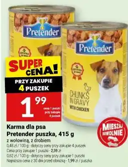 Twój Market Karma dla psa Pretender puszka oferta