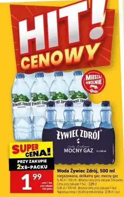 Twój Market Woda Żywiec Zdrój oferta