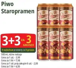 E.Leclerc Piwo Staropramen oferta