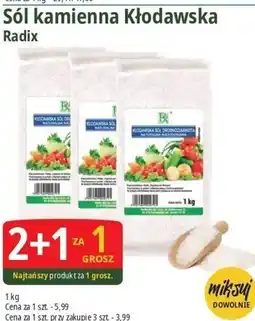 E.Leclerc Sól kamienna Kłodawska Radix oferta