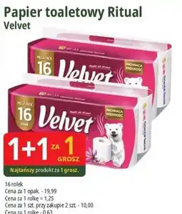 E.Leclerc Papier toaletowy Ritual Velvet oferta