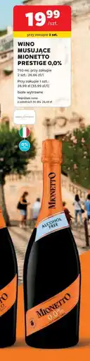 Stokrotka Wino musujące Mionetto Prestige 0,0% oferta