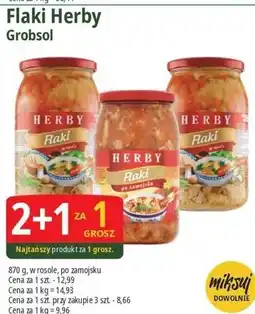 E.Leclerc Flaki Herby Grobsol oferta
