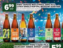 Stokrotka PIWO JANUSZ MOCZYWĄS, ZERO ALE, CITRA SINGLE HOP IPA, MIODOWY BARTNIK oferta