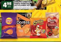 Stokrotka Chrupki Cheetos, Chipsy Doritos, Lay's Flamin' Hot oferta