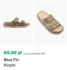 Deichmann Blue Fin Klapki oferta