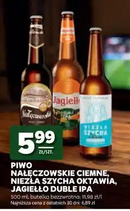 Stokrotka PIWO NAŁĘCZOWSKIE CIEMNE, NIEZŁA SZYCHA OKTAWIA, JAGIEŁŁO DUBLE IPA oferta