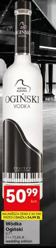 Delikatesy Centrum Wódka Ogiński wedding edition oferta