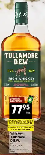 Delikatesy Centrum Whisky Tullamore D.E.W oferta