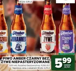 Stokrotka PIWO AMBER CZARNY BEZ, ŻYWE NIEPASTERYZOWANE oferta
