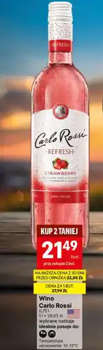Delikatesy Centrum Wino Carlo Rossi oferta