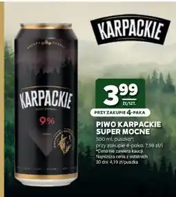 Stokrotka PIWO KARPACKIE SUPER MOCNE oferta