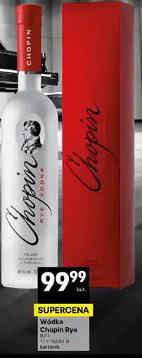 Delikatesy Centrum Wódka Chopin Rye kartonik oferta