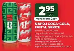 Stokrotka Napój Coca-Cola, Fanta, Sprite oferta