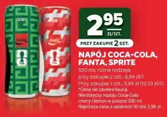 Stokrotka Napój Coca-Cola, Fanta, Sprite oferta