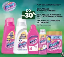 Stokrotka Produkty Vanish (Płyn Oxi Action, Odplamiacz, Szampon do dywanów) oferta