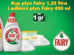 Stokrotka Kup płyn Fairy 1,35 litra i odbierz płyn Fairy 450 ml za 1 gr oferta