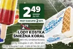 Stokrotka Lody kostka Śnieżna Koral oferta