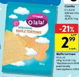 Intermarche Wafle tortowe O LA LA! oferta