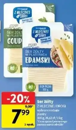 Intermarche Ser żółty Z MLECZNEJ DROGI oferta