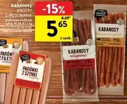 Intermarche Kabanosy Prosto z Wędliniarni oferta