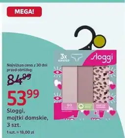 Rossmann Sloggi, majtki damskie, 3 szt oferta