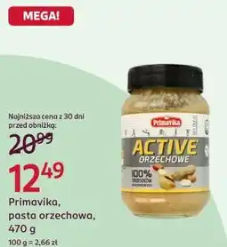 Rossmann Primavika, pasta orzechowa oferta