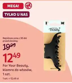 Rossmann For Your Beauty, klamra do włosów, 1 szt oferta