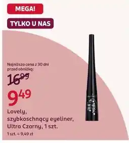 Rossmann Lovely, szybkoschnący eyeliner, Ultra Czarny, 1 szt oferta