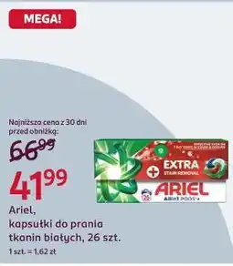 Rossmann Ariel, kapsułki do prania tkanin białych, 26 szt oferta
